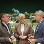José Ángel Arranz junto a la delegada de la Junta en Zamora