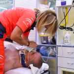 Médica del servicio de Urgencias 