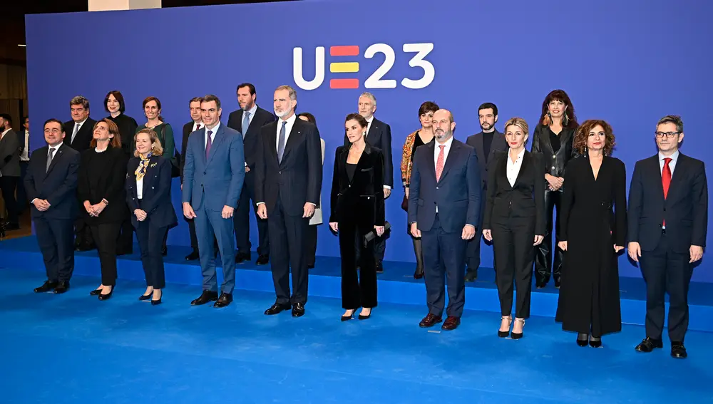 Los Reyes presiden el concierto de clausura de la Presidencia española del Consejo de la Unión Europea