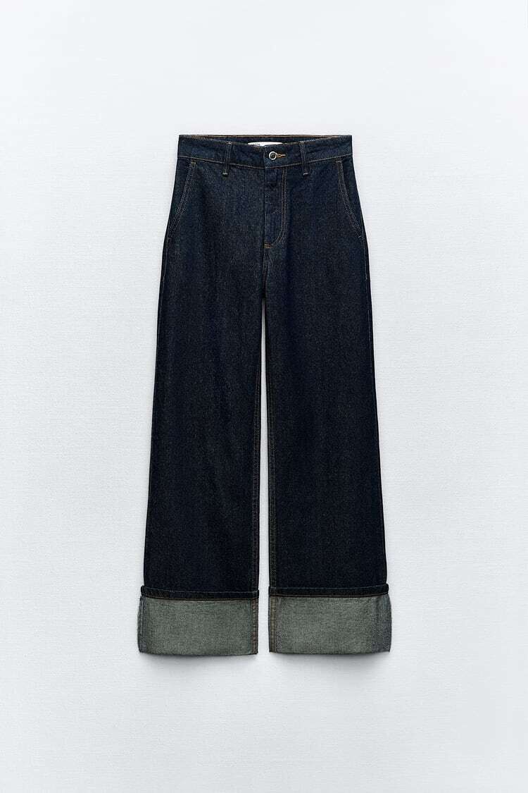 Jeans rectos.