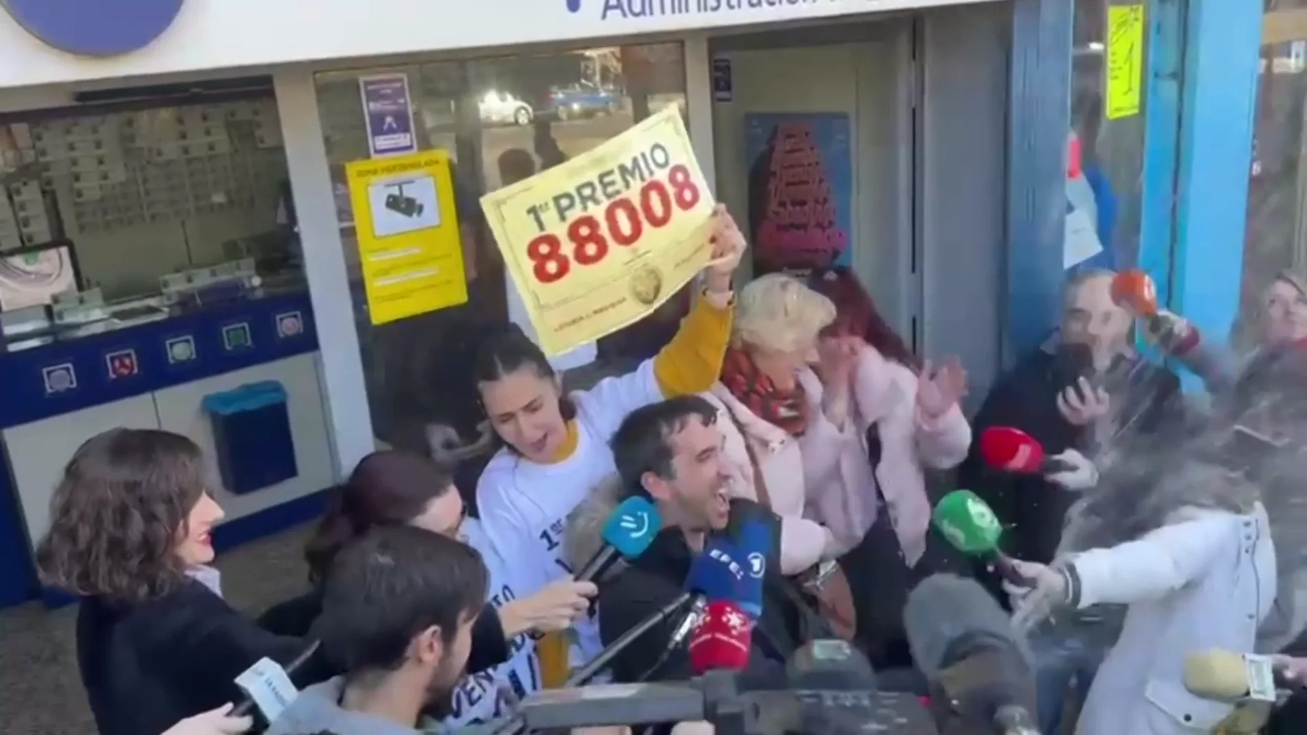 Agraciados que les ha tocado el Gordo de la Lotería de Navidad