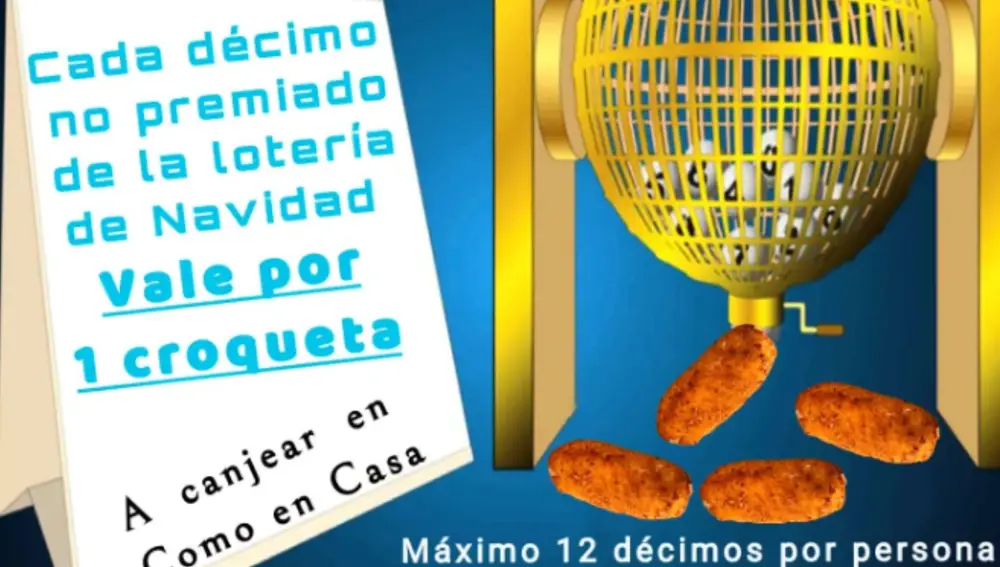 Anuncio del establecimiento 'Como en Casa' de Gijón (Asturias)