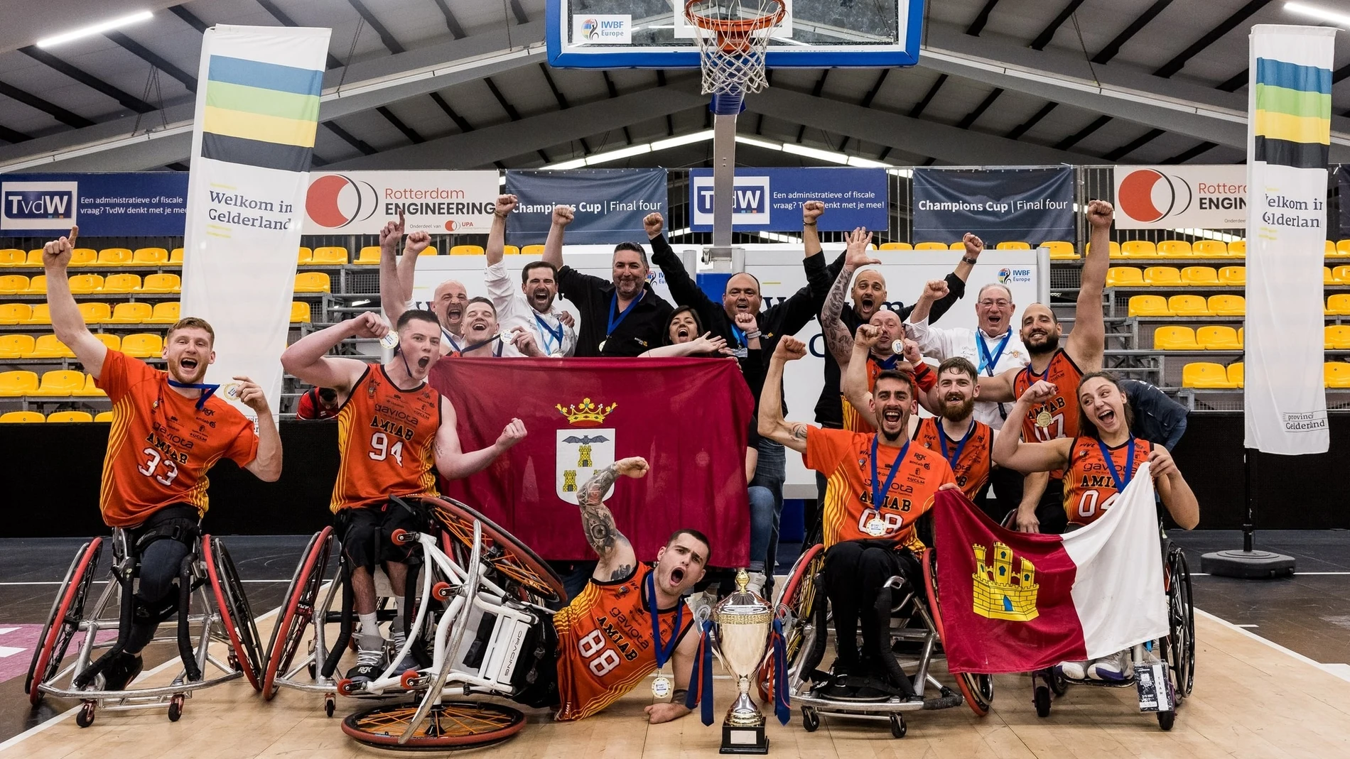 Albacete será anfitriona de la Champions Cup 2024 de basket en silla de ruedas