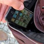 Sustracción de un teléfono móvil 