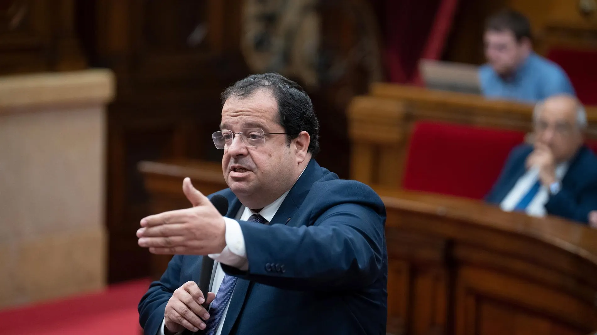 El conseller de Interior, Joan Ignasi Elena