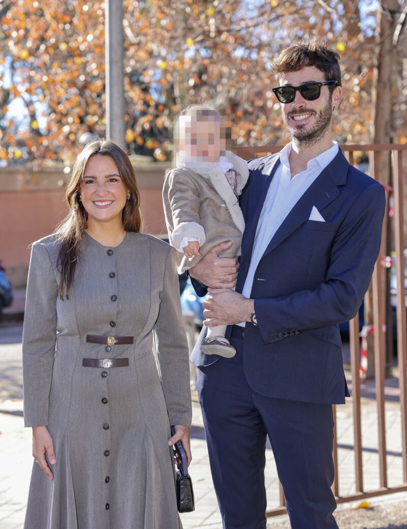 Marta Pombo con su marido, Luis Zamalloa