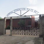 Imagen de la entrada al Hospital Mayo Rey, en Camerún