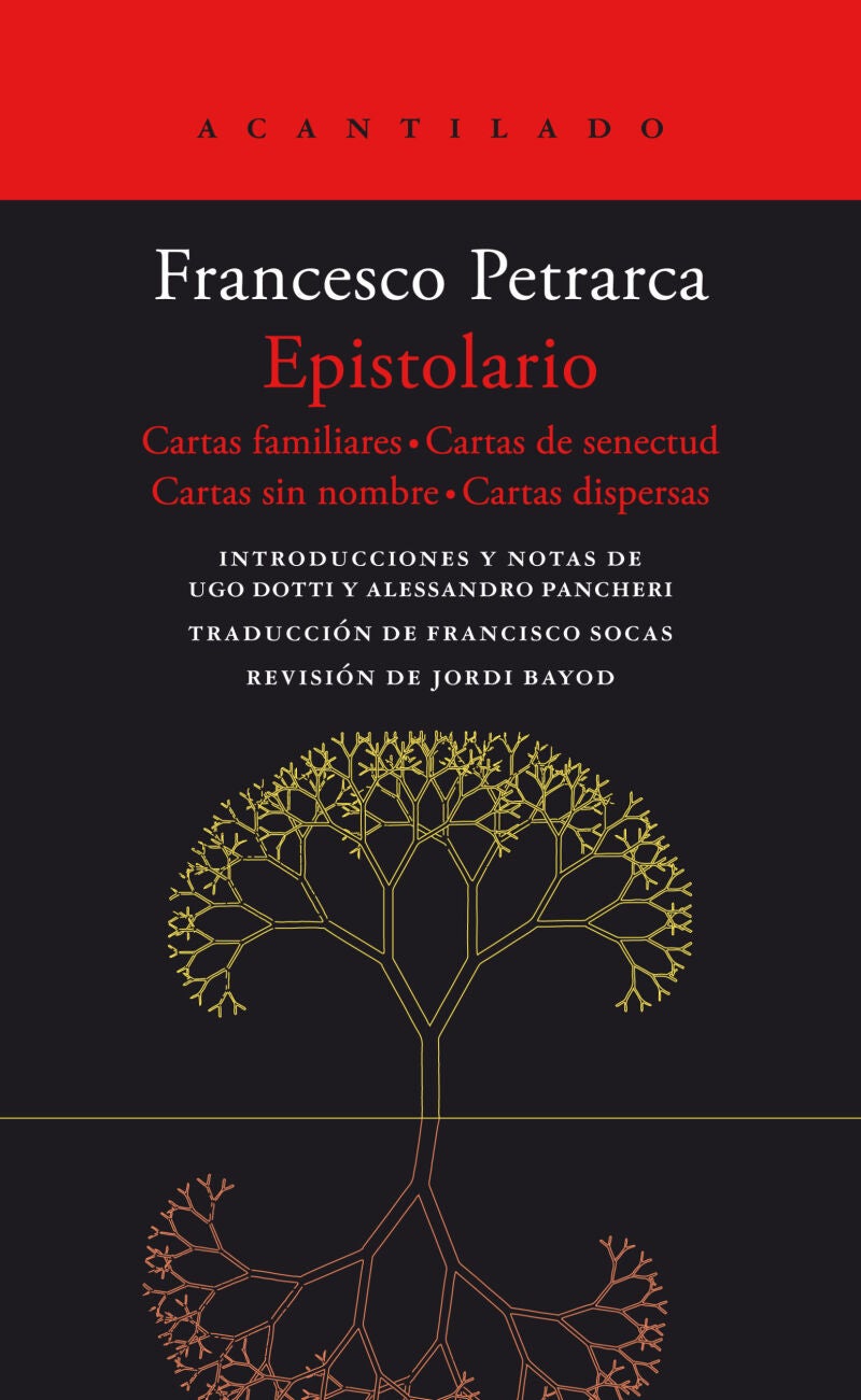 Portada de "Epistolario"