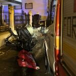 Un joven pierde la vida y su hermano resulta herido grave tras una salida de vía en Noia (A Coruña)