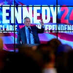 Robert F. Kennedy, durante un acto de campaña el 20 de diciembre en Phoenix