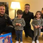 El conmovedor gesto de la Policía Nacional que salvó la vida Teo en Navidad