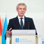 Rueda en una comparecencia ante los medios. 