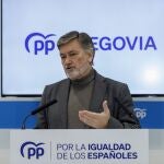El secretario regional del PP, Francisco Vázquez