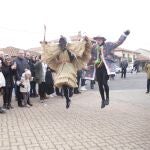 El Tafarrón por las calles de Pozuelo de Tábara 