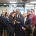 MADRID.-VÍDEO: Ayuso cree que "se puede seguir mejorando" el servicio del taxi y garantiza "diálogo" con el sector