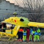 Sucesos.- Herida grave una mujer al quedar atrapada entre su coche y un árbol en Paracuellos