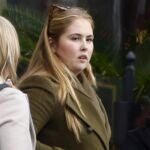 2023, el año en el que se confirmó el idilio de la princesa Amalia de Holanda con España