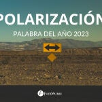 Polarización, palabra del año 2023 para la FundéuRAE
