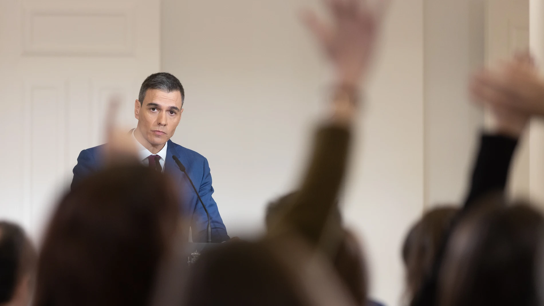  Rueda de prensa de Pedro Sánchez tras el último consejo de ministros de 2023 @Gonzalo Pérez Mata