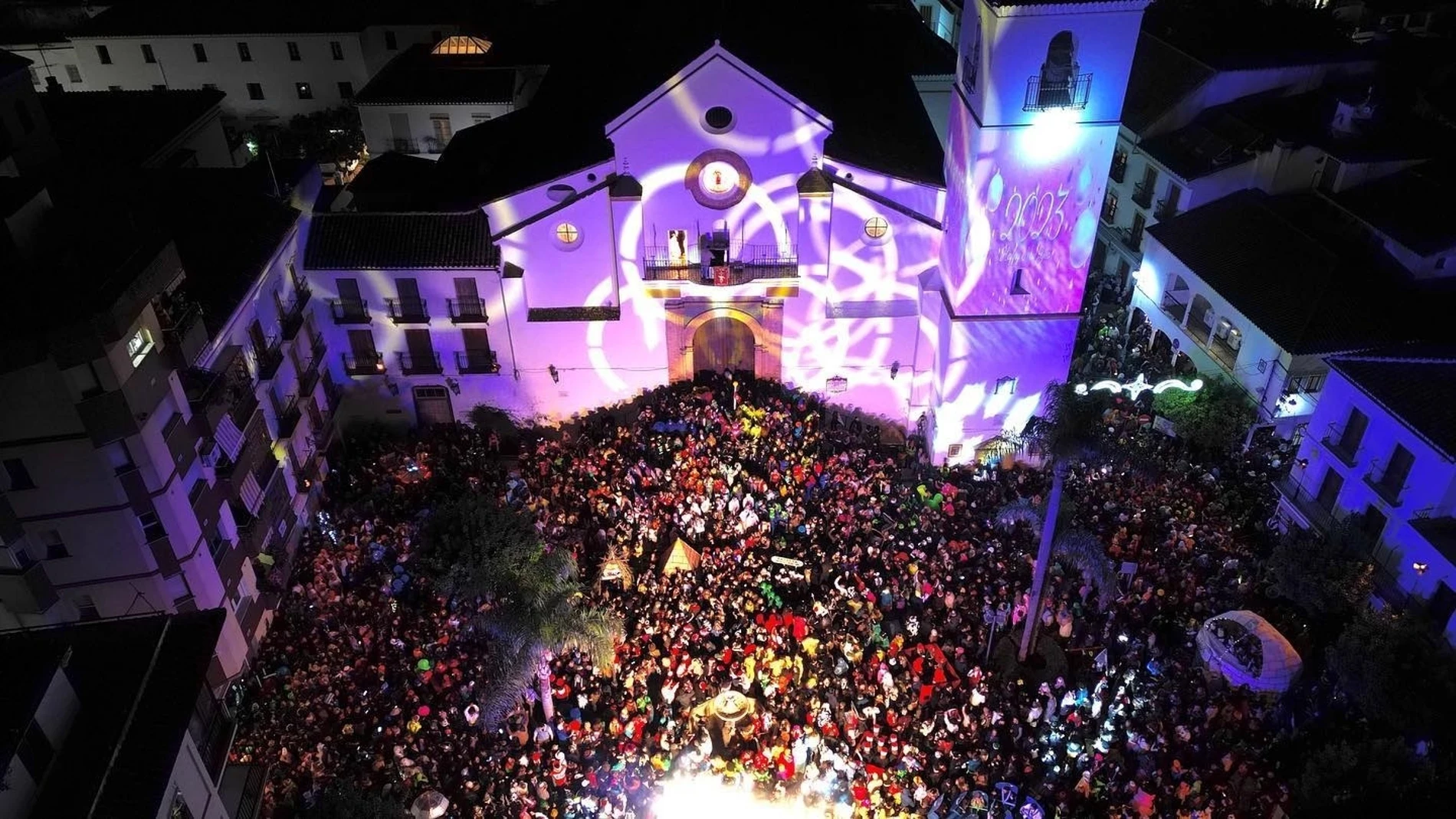 Fiesta de disfraces en Coín (Málaga)