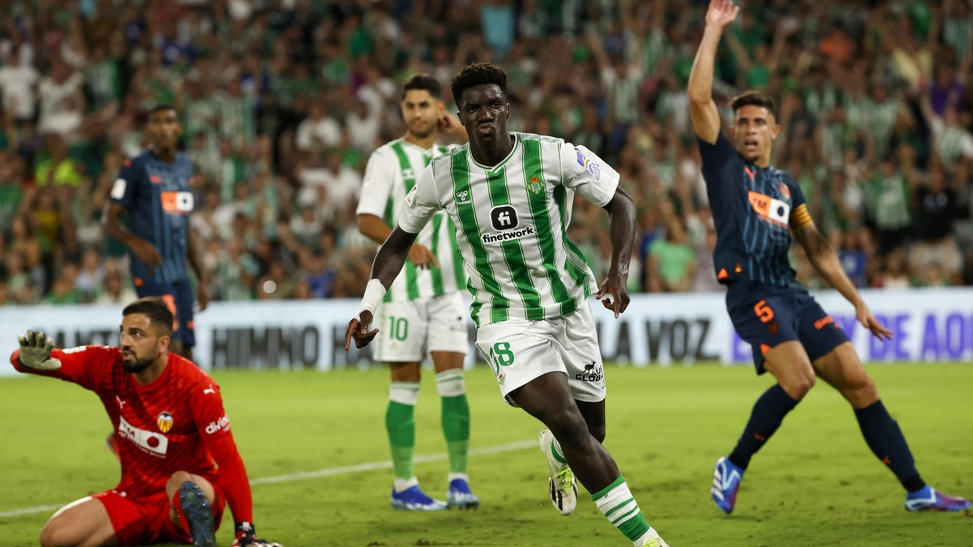 Assane Diao con el Betis