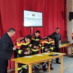 El presidente de la Diputación de Zamora, Javier Faúndez, formaliza el traspaso