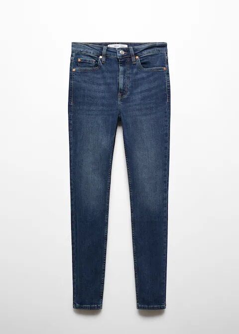 Jeans skinny tiro alto
