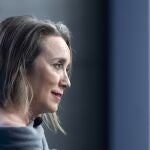 La secretaria general del Partido Popular, Cuca Gamarra, durante una entrevista para Europa Press, en la sede del PP, a 28 de diciembre de 2023, en Madrid (España)