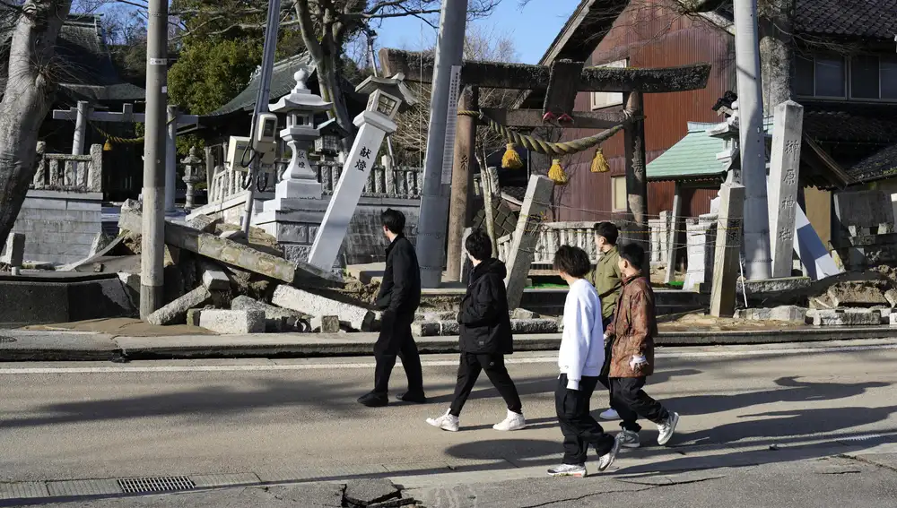 At least six people dead following strong earthquake in Japan