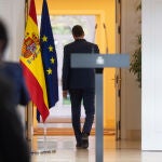 Rueda de prensa de Pedro Sánchez tras el último consejo de ministros de 2023.