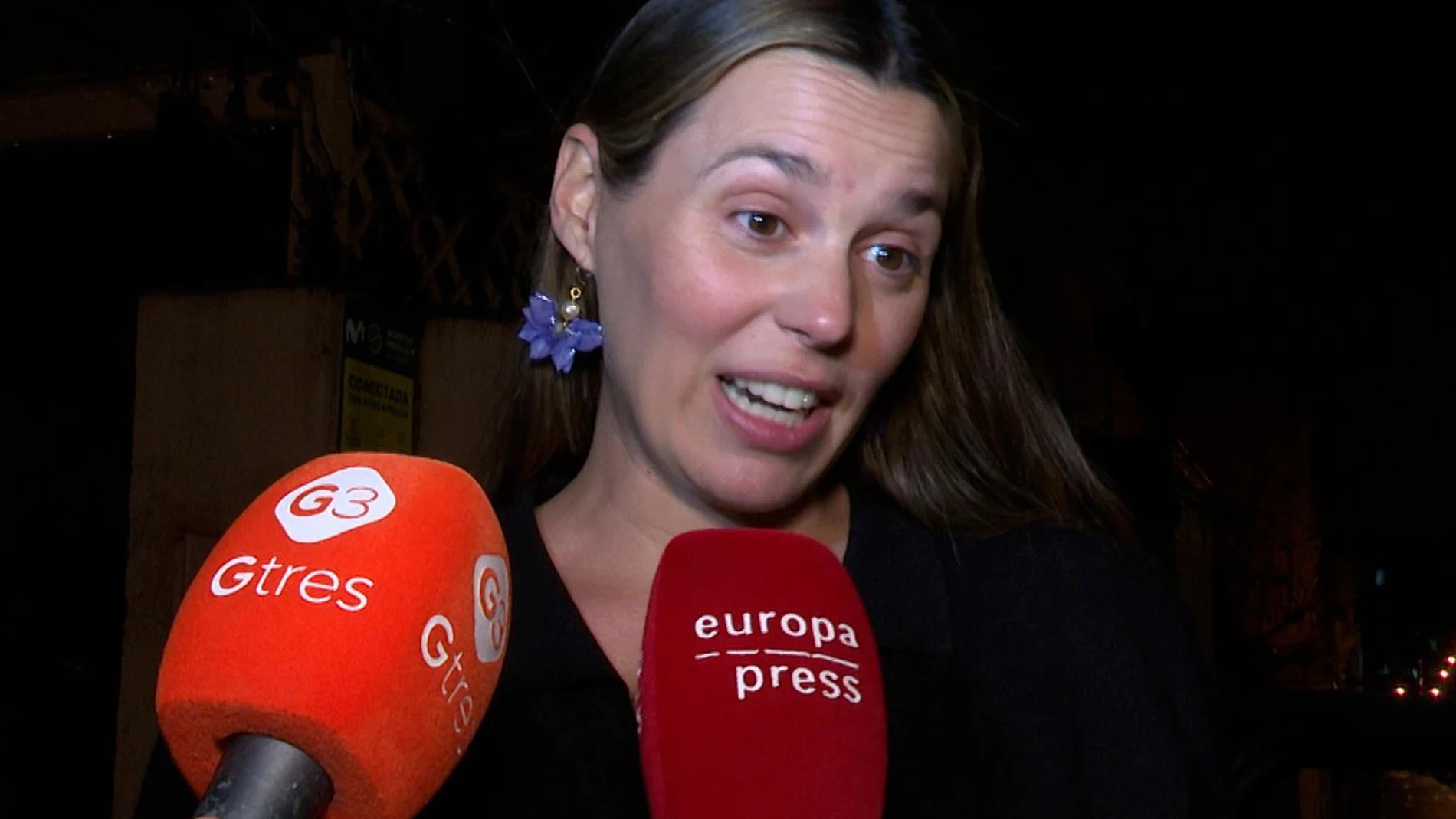 Claudia Osborne sorprendida tras conocer en directo la muerte de Arévalo