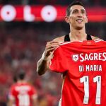 Di María con el Benfica