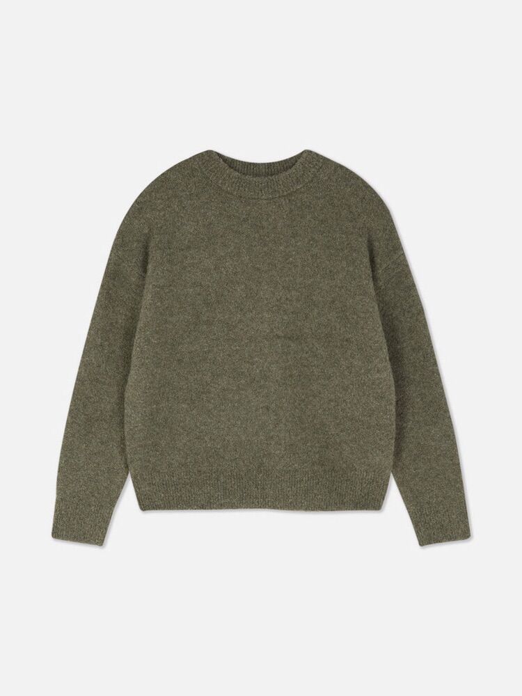 Jersey en tejido rizado.
