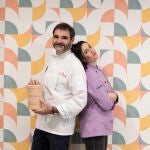 Miguel Ángel Mateos y María Lucas de La Lucastería