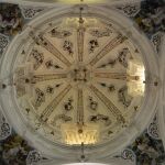 Cúpula intervenida en el santuario de Rionegro del Puente (Zamora)
