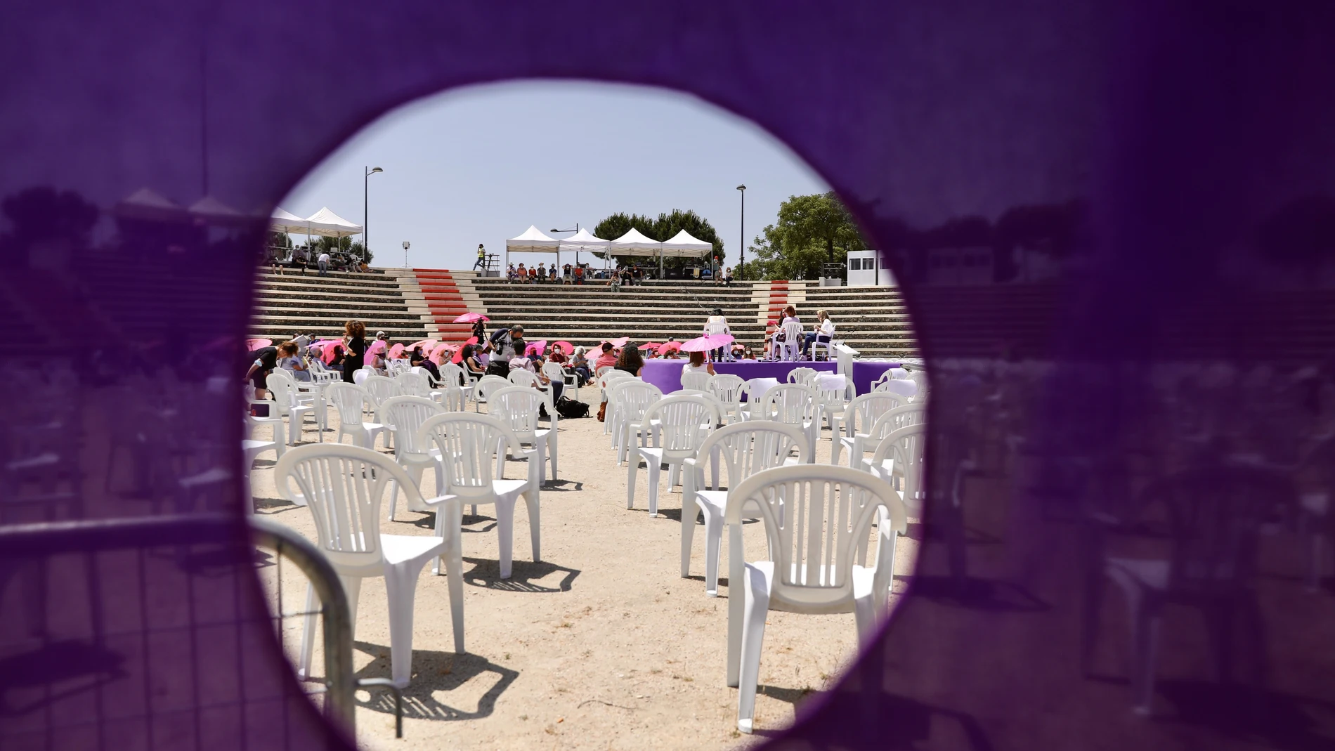 Podemos .Asamblea 4 de Podemos en el auditorio Paco de Lucía de Alcorcón. Ione Belarra se postula como nueva secretaria general de la formación morada