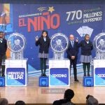 MADRID.-AV.- El 94.974, primer premio del sorteo de la Lotería del Niño 2024