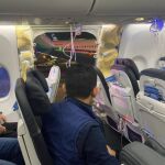 La ventana desprendida del Boeing 737 Max 9 de Alaska Airlines