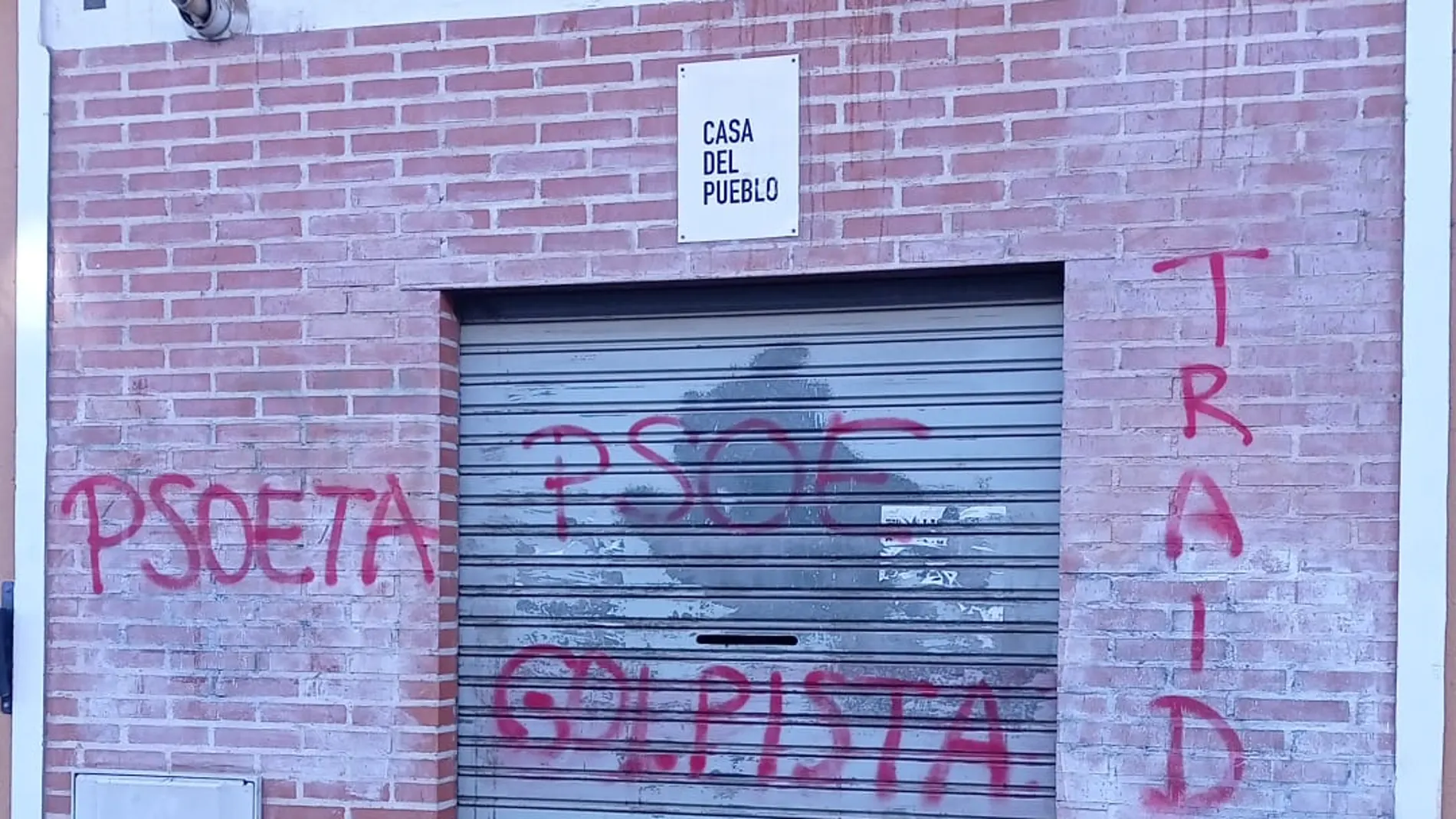 El PSOE de Laguna de Duero denuncia un nuevo ataque a su sede