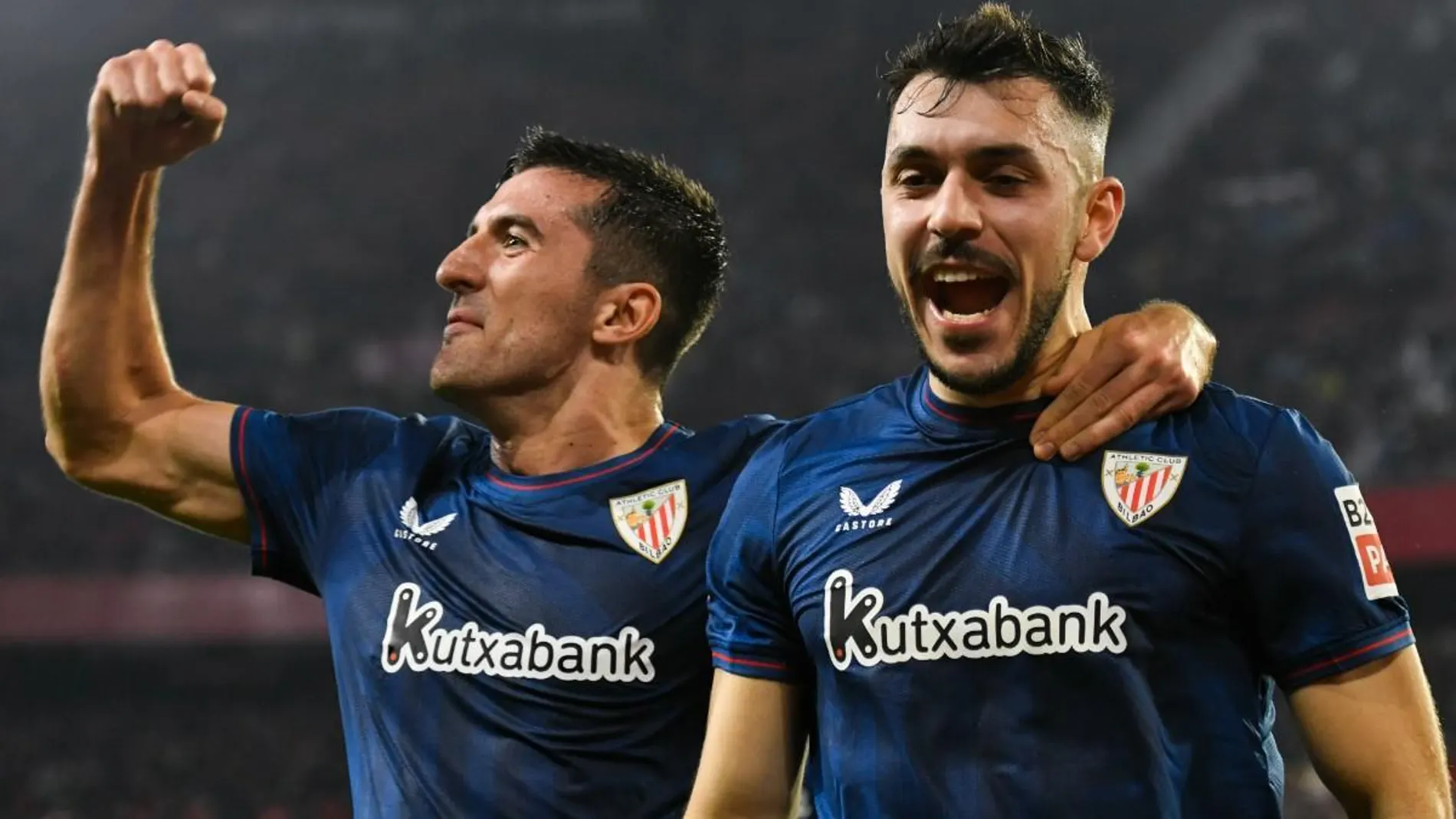 Aitor Pareces con el Athletic