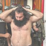 José Adolfo Macías Villamar, alias Fito, fotografiado el año pasado en una cárcel de Ecuador