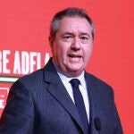 El secretario general del PSOE-A, Juan Espadas