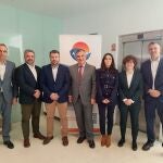 Participantes en la inauguración de la jornada 'El Biometano en la Región de Murcia' organizada por la Asociación Sectorial del Hidrógeno Verde y Gases Renovables de la Región de Murcia (AHMUR)