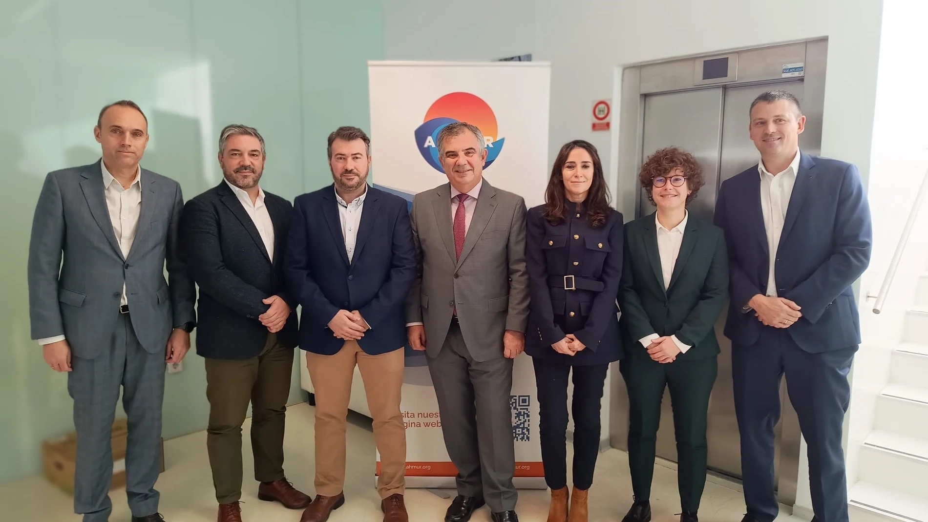 Participantes en la inauguración de la jornada 'El Biometano en la Región de Murcia' organizada por la Asociación Sectorial del Hidrógeno Verde y Gases Renovables de la Región de Murcia (AHMUR) GOBIERNO REGIONAL 09/01/2024
