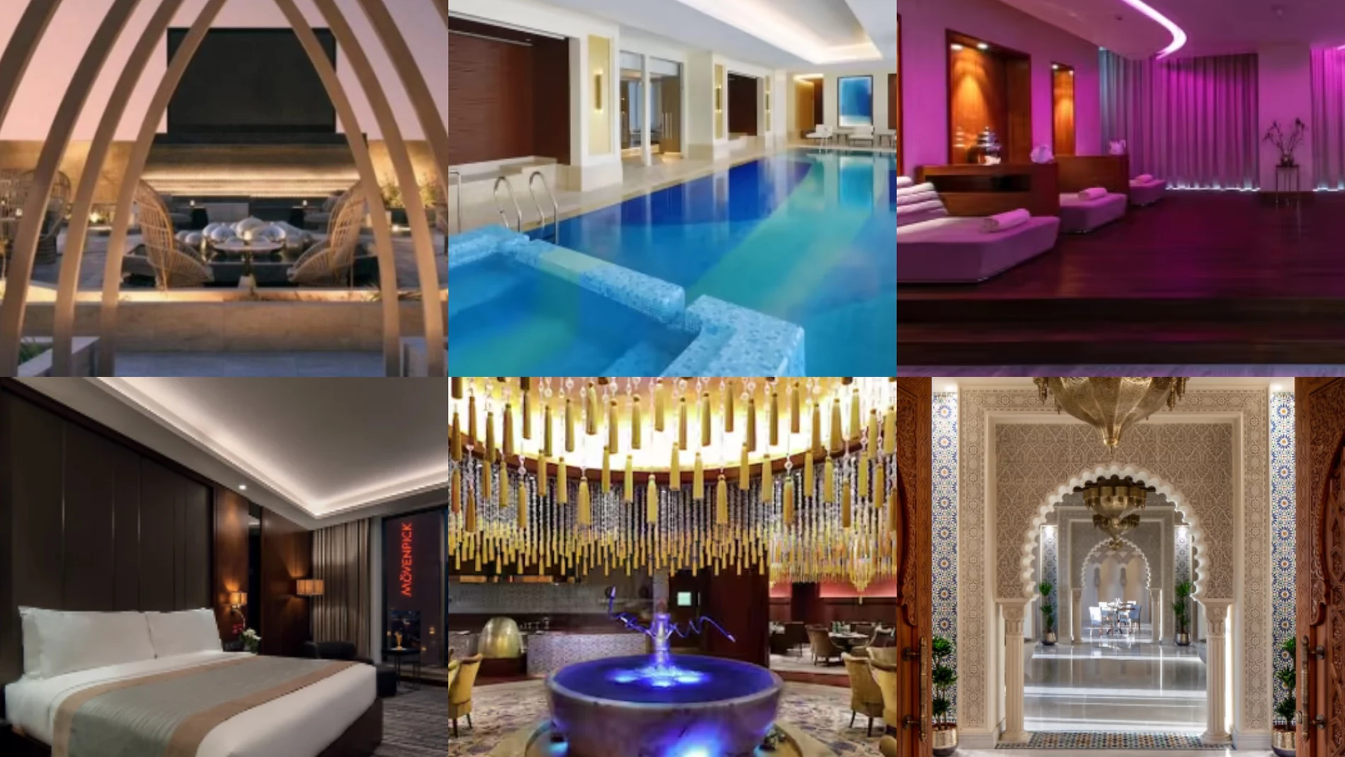 Los lujosos hoteles de los equipos de la Supercopa