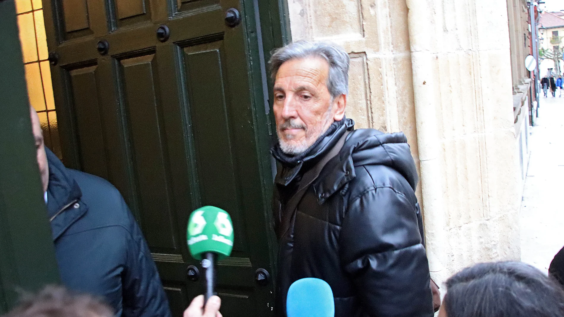 Pedro Muñoz durante el juicio