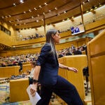El pleno del Congreso, reunido excepcionalmente en el Senado, debate la convalidación de tres decretos del Gob