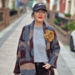 Carmen Gimeno con abrigo de Zara.
