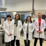 Los investigadores María Luz Sánchez, Amaya Romero, Esther Pinilla y Darío Cantero