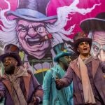 Una de las agrupaciones de una pasada edición del Carnaval de Cádiz